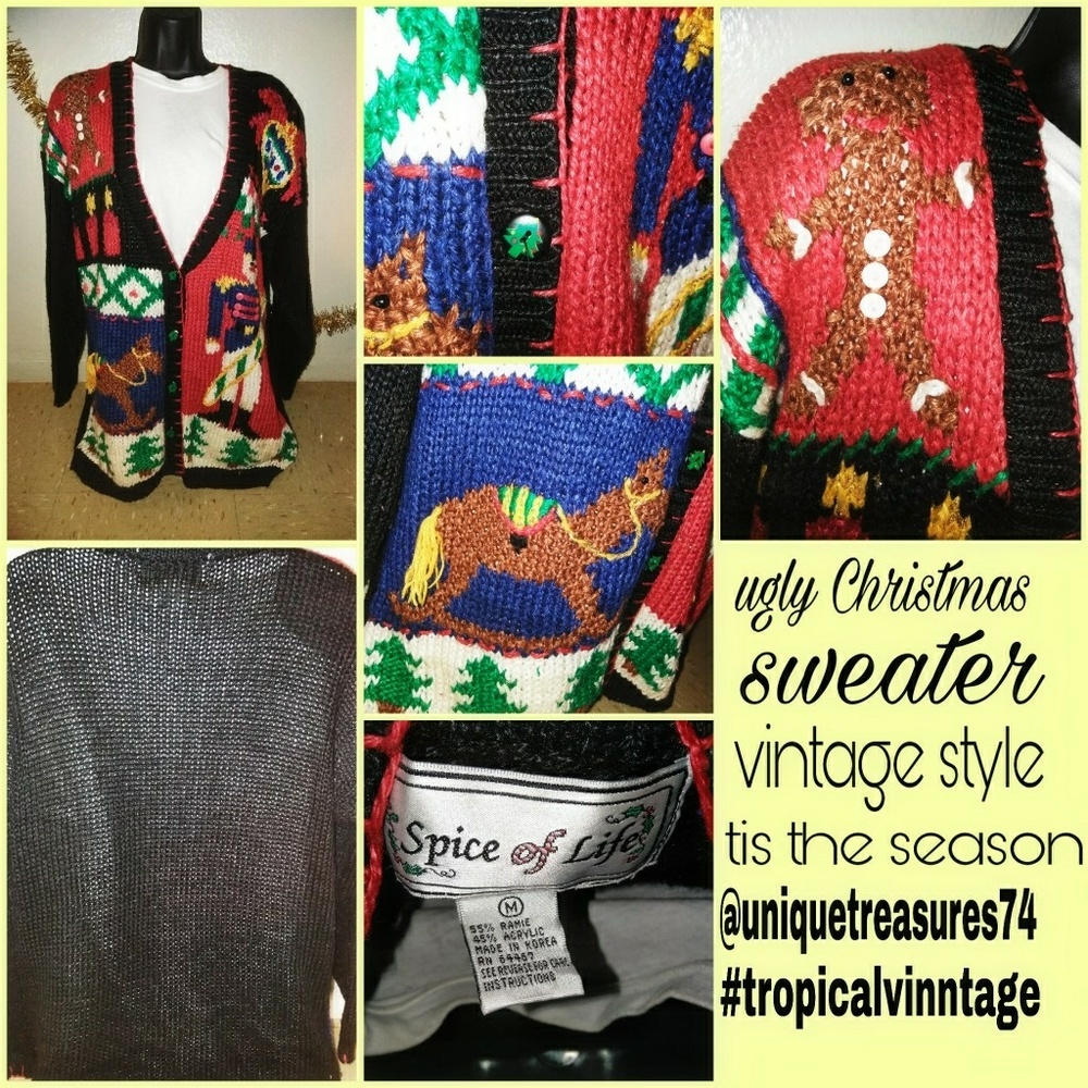 SOLD SOLD Vintage Christmas sweater (SOLD)